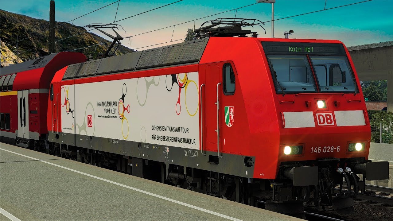 Let's Play Train Simulator 2018 | DB BR146 Virtual Railroads | Regionalexpress nach Emmerich
