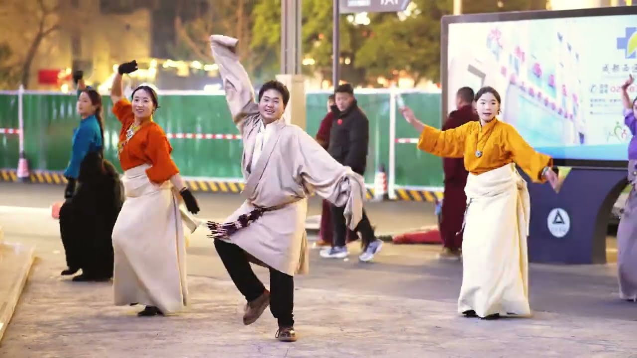锅庄舞《授予》《愿景》🌹Tibetan dance 💖  tibetan guozhuang dance💖tibetan song💖