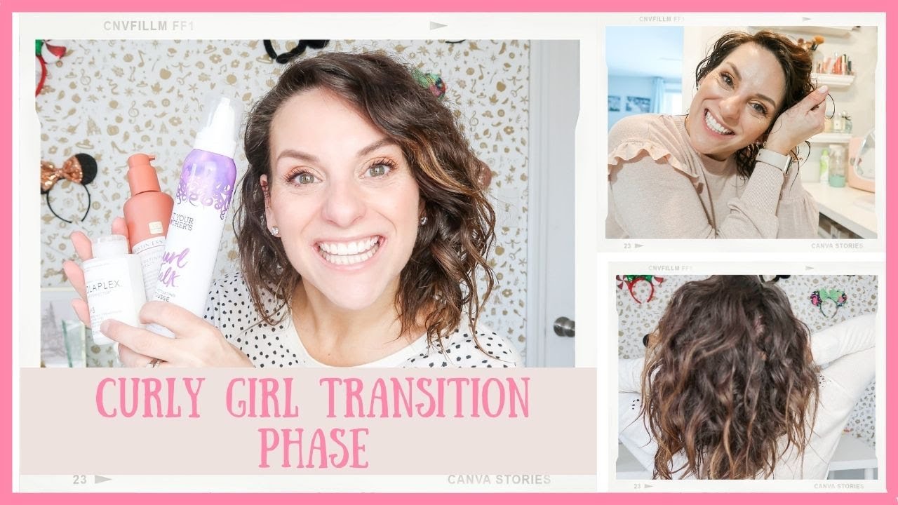 My 2A Curly Girl Method Routine  | Transition Phase (it gets better!)