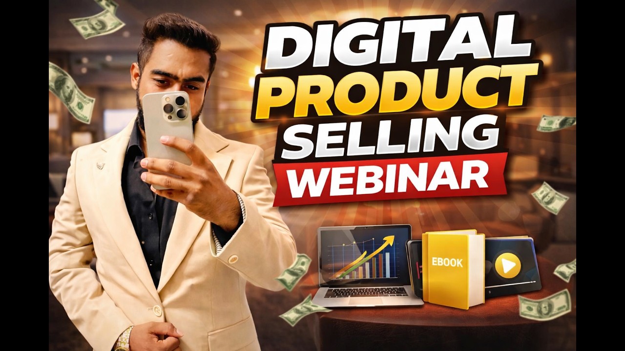 Digital Product Selling Webinar By Kamal I 22.02.26
