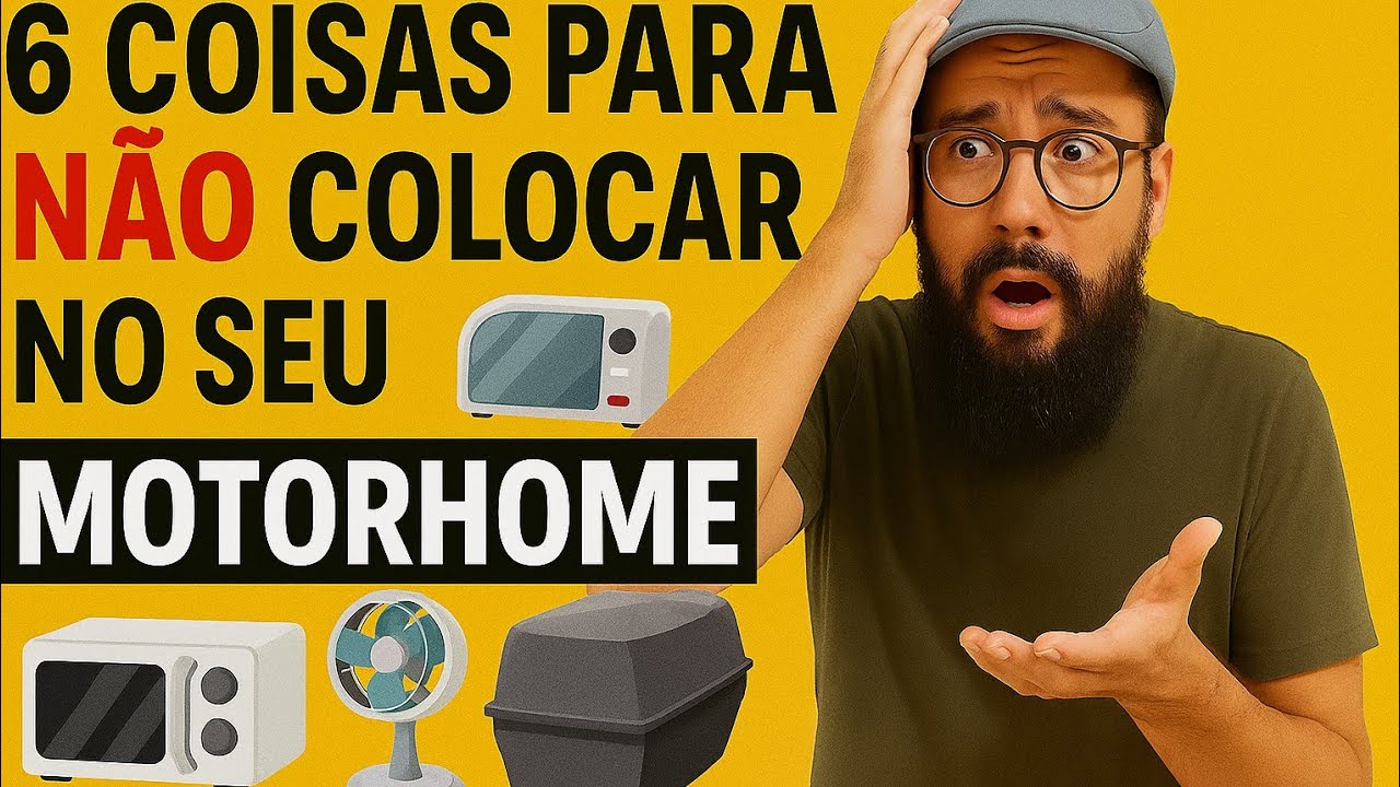 Tudo PORCARIA! - 6 Coisa para NÃO COLOCAR na sua KOMBIHOME