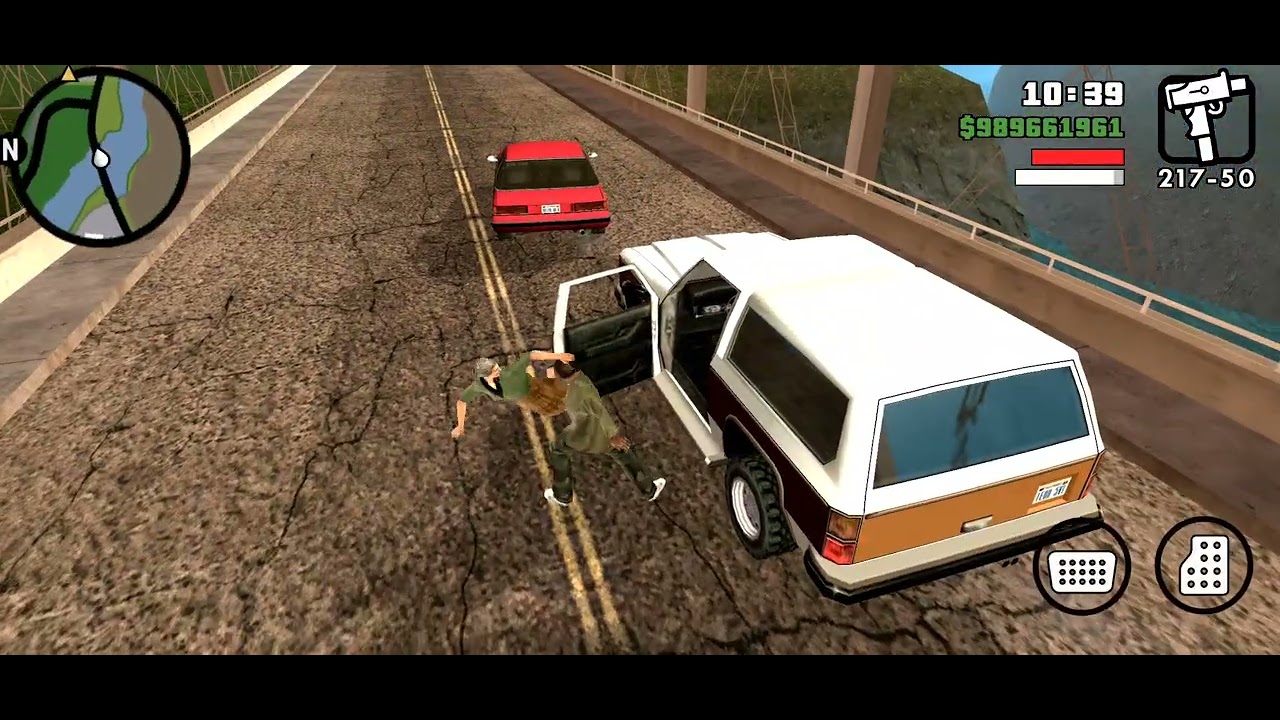 GTA SanAndreas Soothing long drive