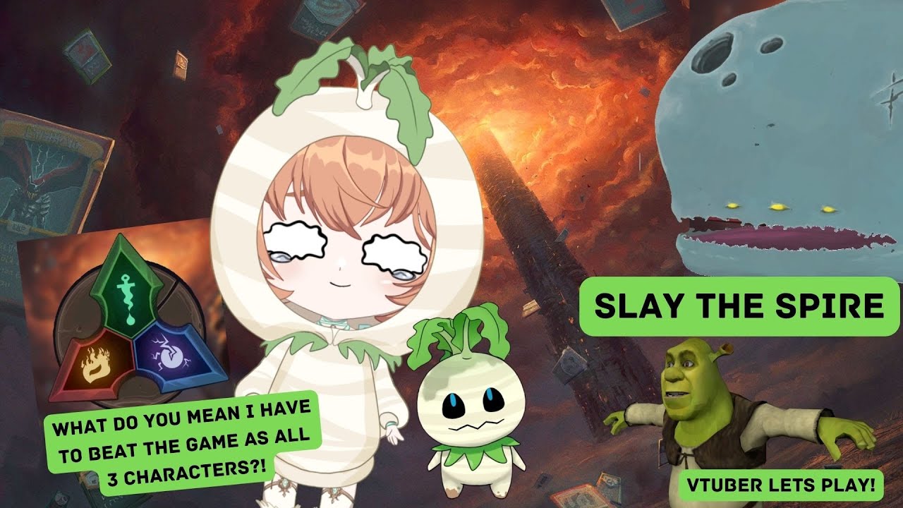 VTuber Nane Niwa's Plays Slay the Spire! [Will I ever get through this?] #WORMARMY