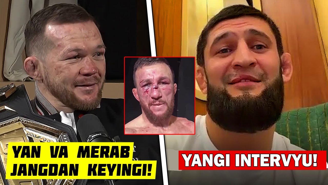 MERAB vs YAN — OXIRGI SO‘ZLAR! XAMZAT CHIMAEV SHOV SHUVLI INTERVYU BERDI!