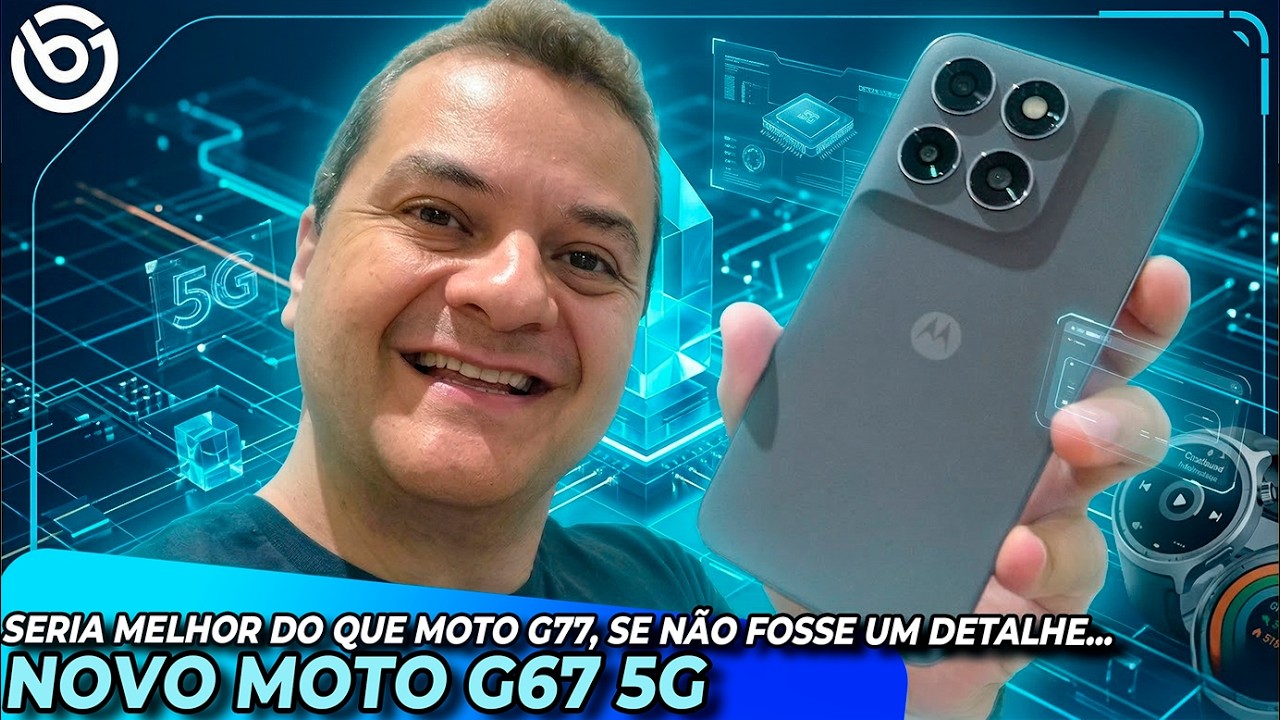 Moto G67 5G | Seria MUITO BOM, Mas UM DETALHE Estragou Tudo!