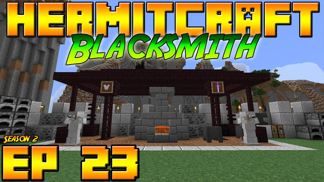 Minecraft Hermitcraft Vanilla - S2E23 - Кузница