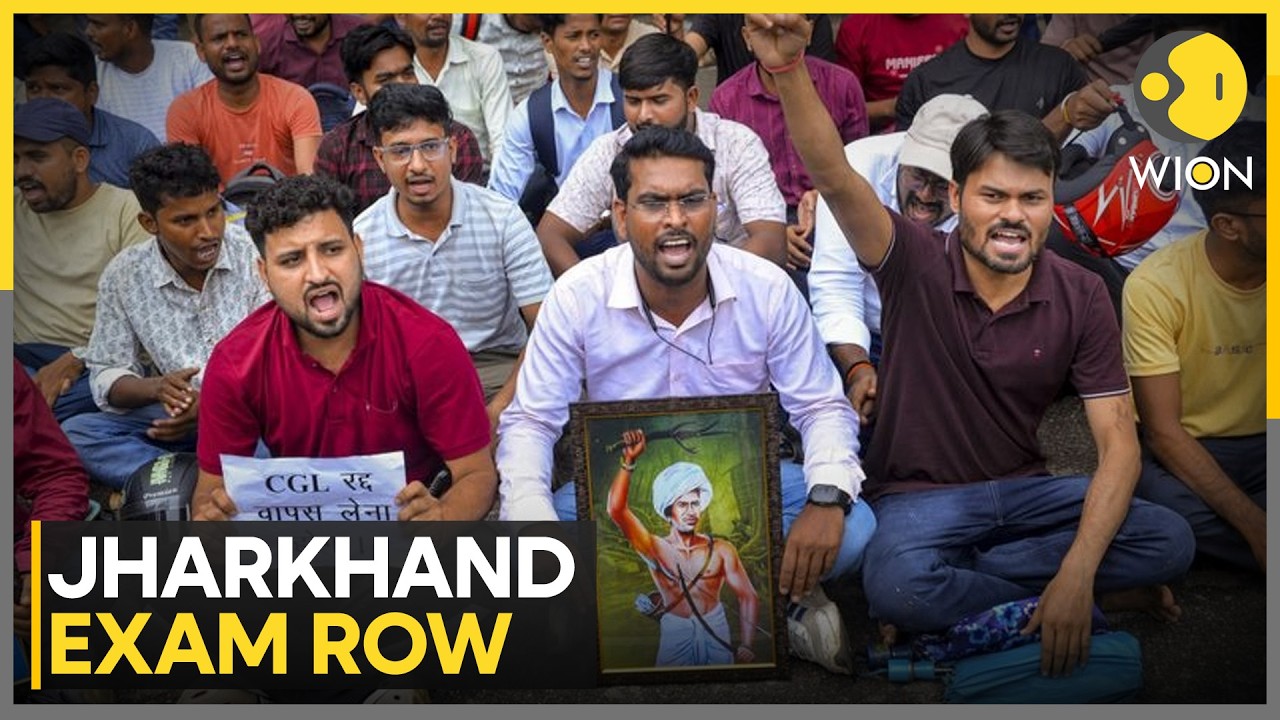 Jharkhand Exam Row: Ranchi Protests Turn Tense as Students Clash With Police | WION