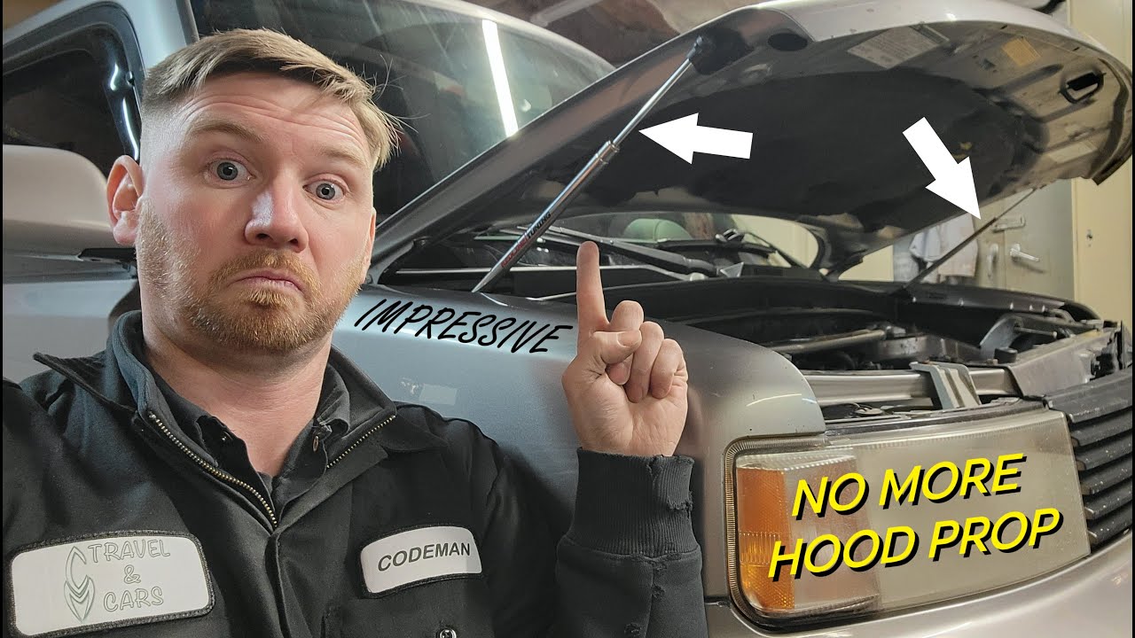 SCION XB HOOD STRUTS INSTALL
