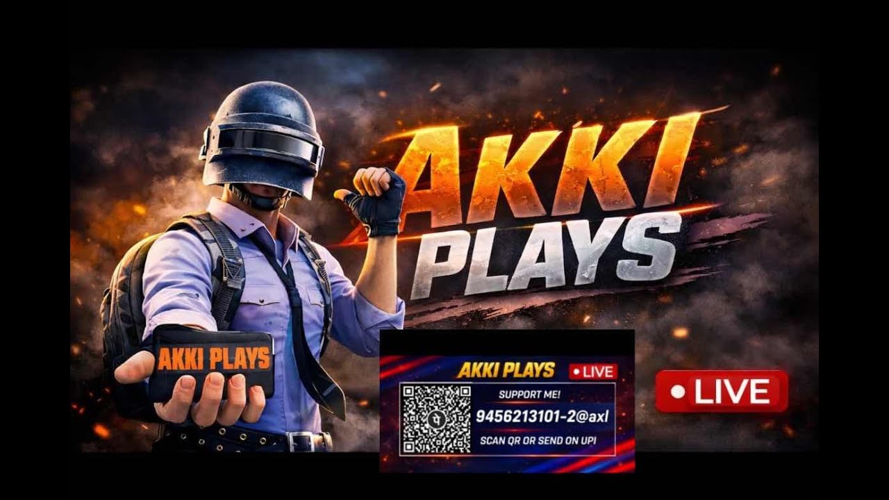 LIVE WITH AKKI 🫡.   Boom 🤯Baam In New Event #bgmi #akkiplays17