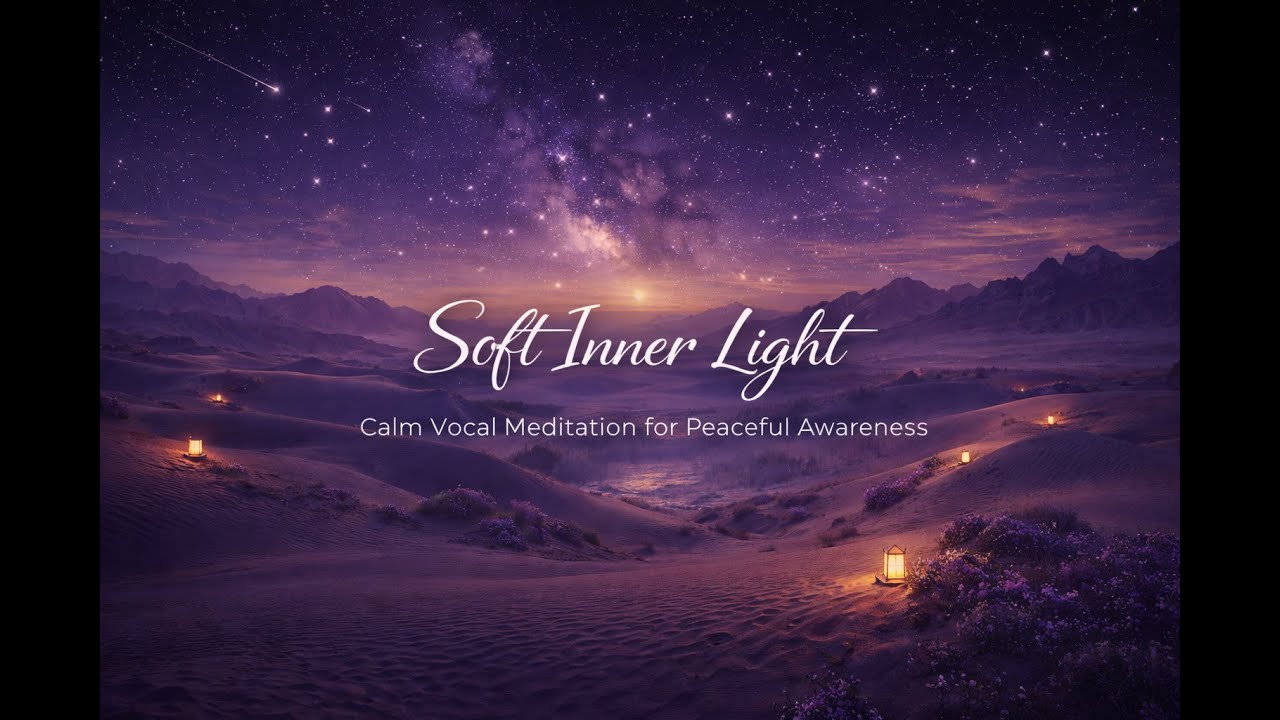 Soft Inner Light | Calm Vocal Meditation for Peaceful Awareness