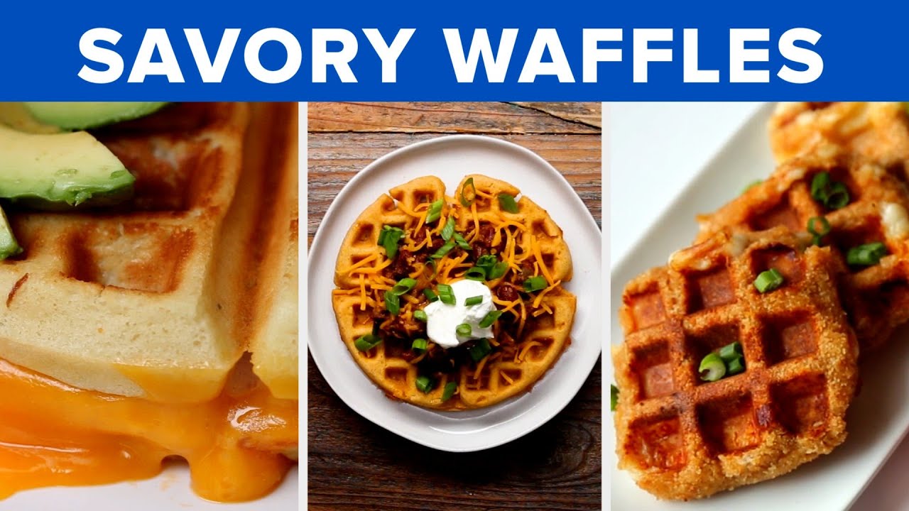 Savory Waffles So Good, You'll Forget Dessert