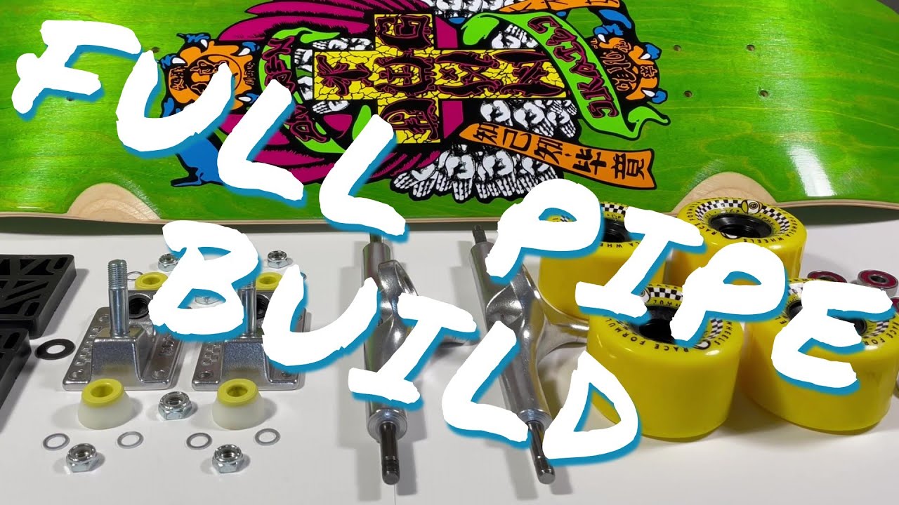 EPIC RIDE FULL PIPE SKATEBOARD BUILD #SHORTS