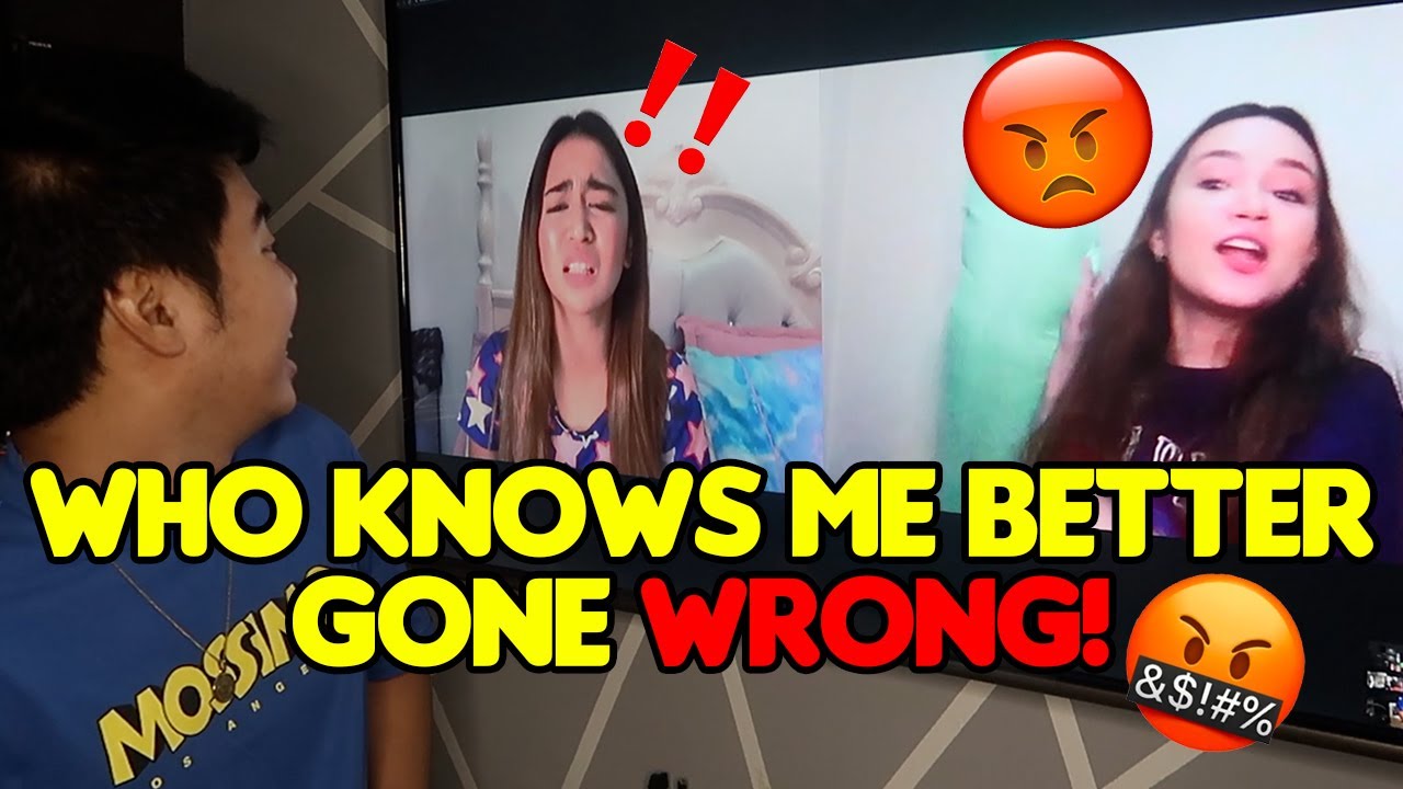 WHO KNOWS ME BETTER GONE WRONG! (RIVA & ISABELLE NAGKAPIKUNAN)