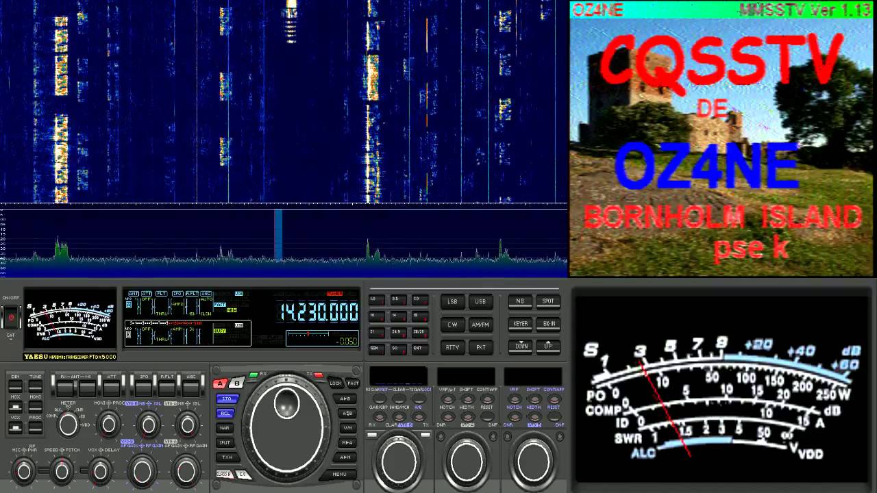 SSTV LIVE ON 20m Band