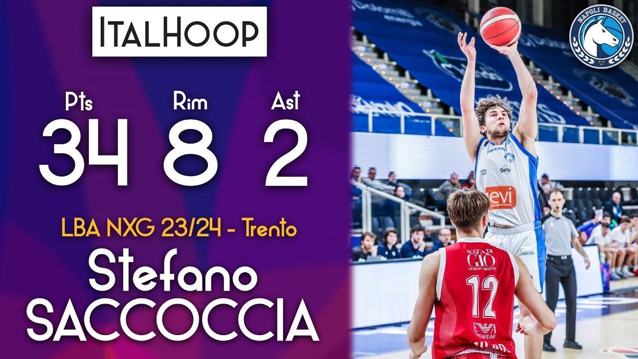 Stefano SACCOCCIA - Highlights LBA Next Gen Cup 2023/24 - Trento