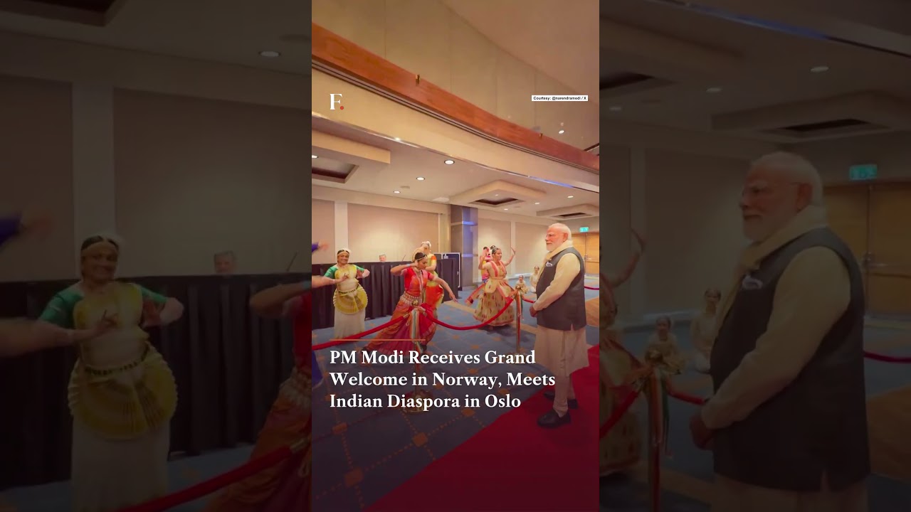 PM Modi Arrives in Norway for First Indian PM Visit in 43 Years