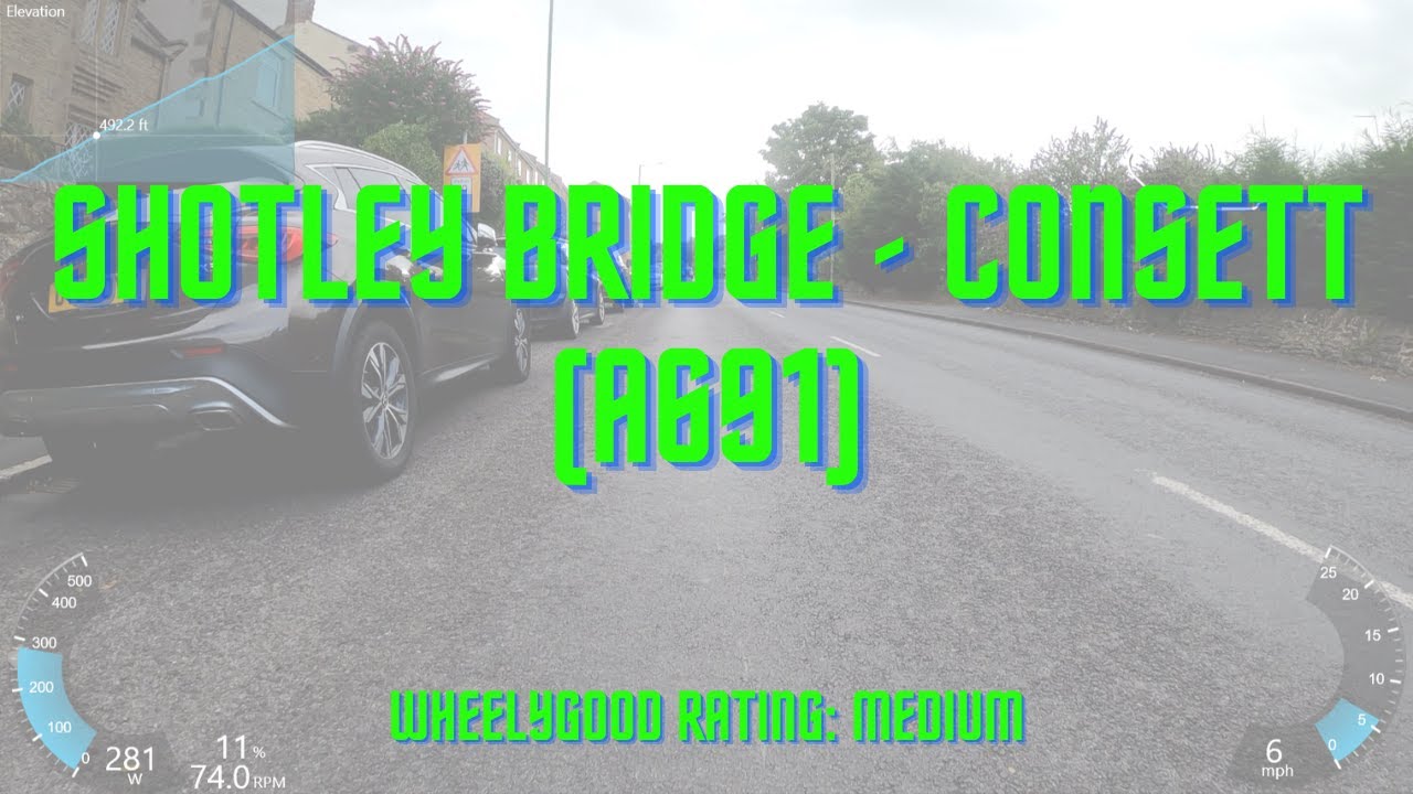 Shotley Bridge to Consett (A691) [Medium]