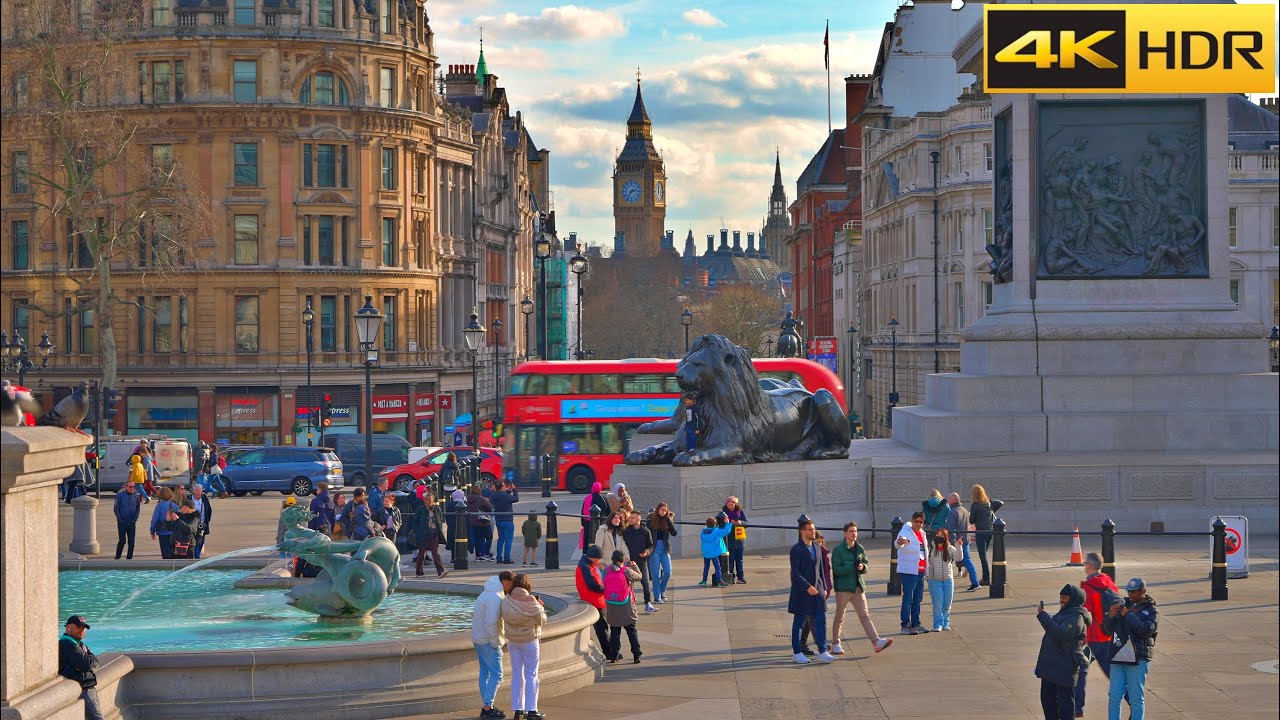 London Views of Big Ben in 2022🗼Walking Tour Scaffold Removal of Big Ben [4K HDR]