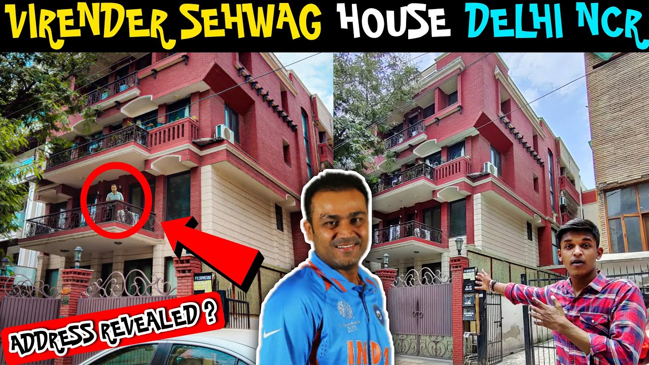 Virender Sehwag House In Delhi 😱|| virendra sehwag lifestyle 🔥**Luxury Cars**