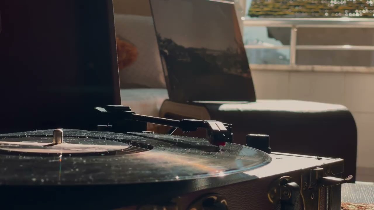 Musica Relajante con Tocadiscos de Fondo 📀 🎶 para Estudiar, Meditar o Desconectarte