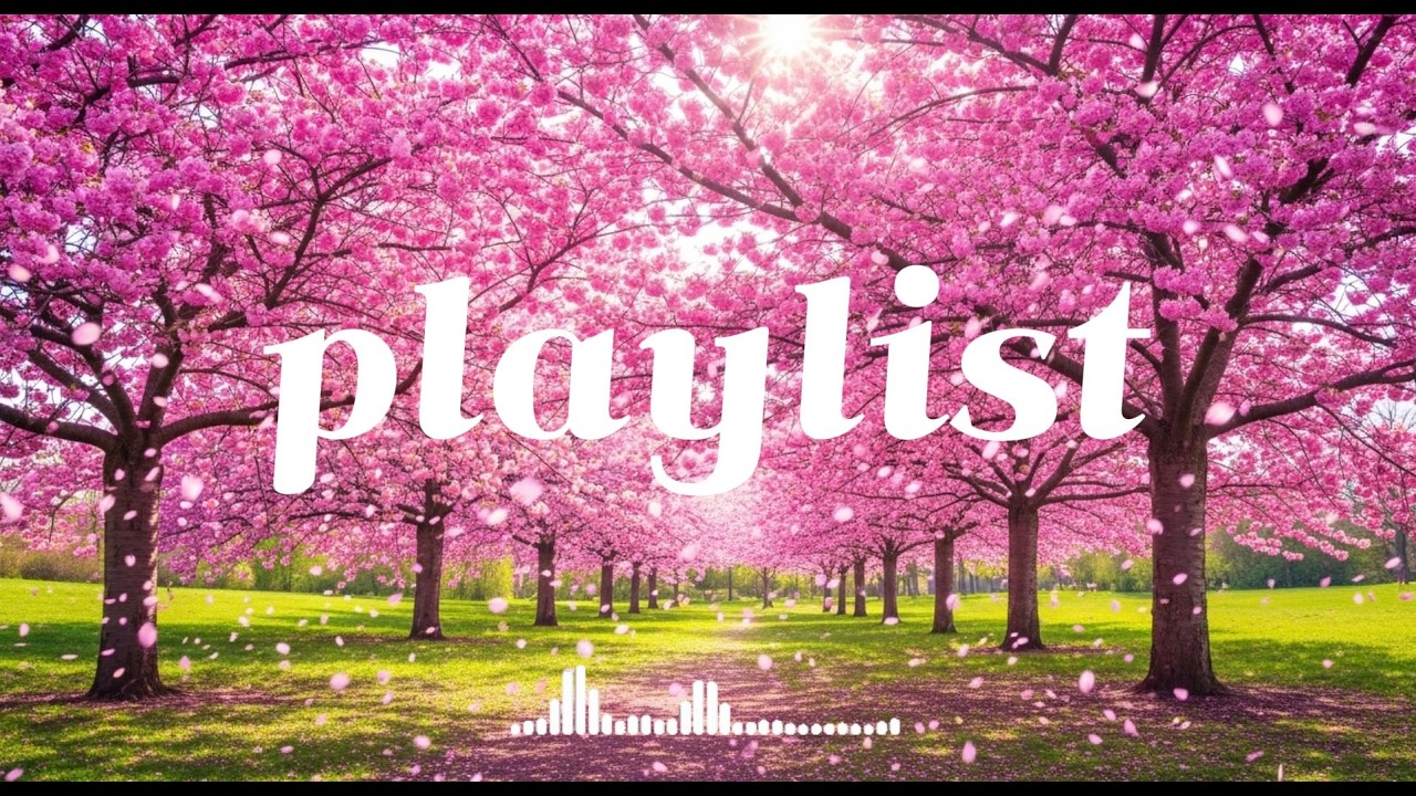[Playlist] 그냥 틀어놓으세요 🌷 이 노래 들으면 당장 봄 여행 가고 싶어집니다 감성 팝송 | 봄 카페 음악 ☕