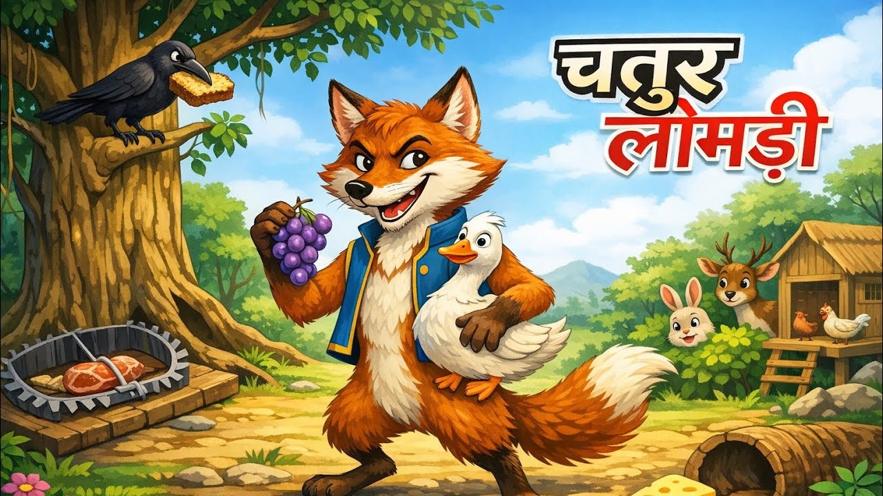 Chatur lomdi cartoon video ! Lomdi cartoon video ! Jungle cartoon video ! Cartoon kahani 