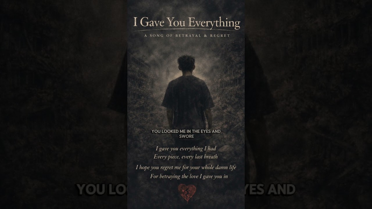 When Love Is Betrayed | I Gave You Everything (Sad Emotional Song)
