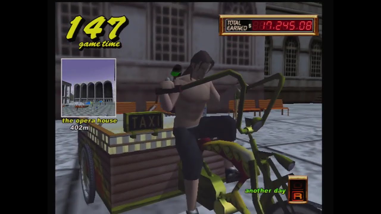 Crazy Taxi 2 - $72,444.11 Small Apple Another Day Standard (Iceman/Bike)