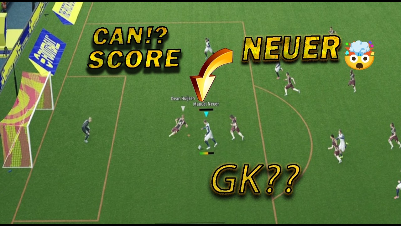 ONLY Goalkeepers Can I Score  😂 هل أقدر أسجل؟ لعبت بتشكيلة كلها حراس مرمى