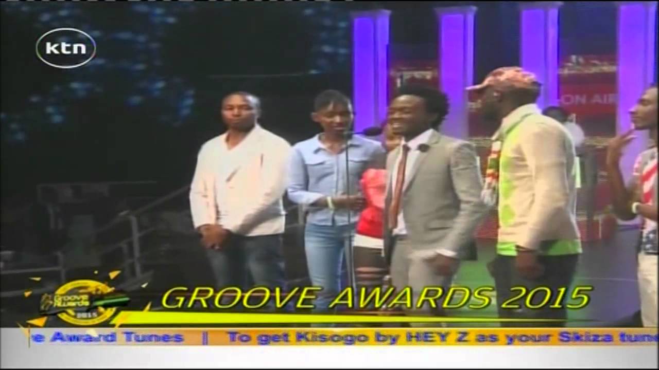 Bahati shed tears after winning Groove 2015 Song of the Year Award