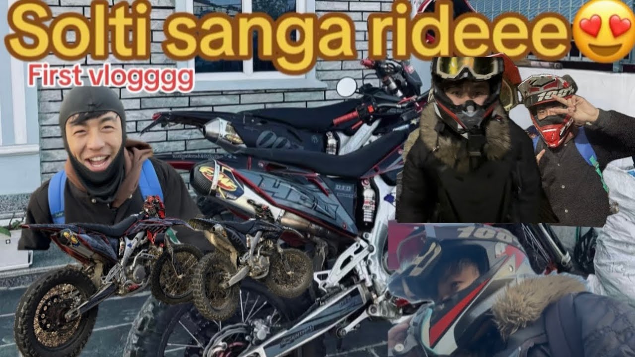 Solti sanga first ride🤙🏻 shaiii hooooo