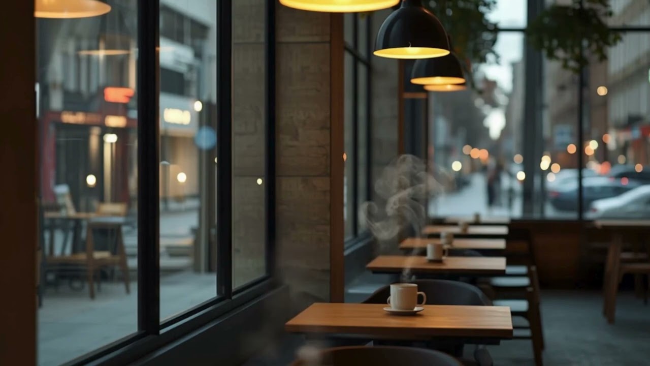 Cozy City Café | Lofi Ambience for Studying & Relaxing