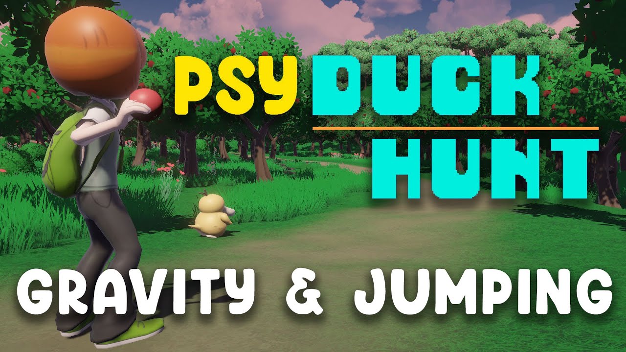 PsyDuck Hunt Tutorial - Episode 7 - Gravity and Jumping