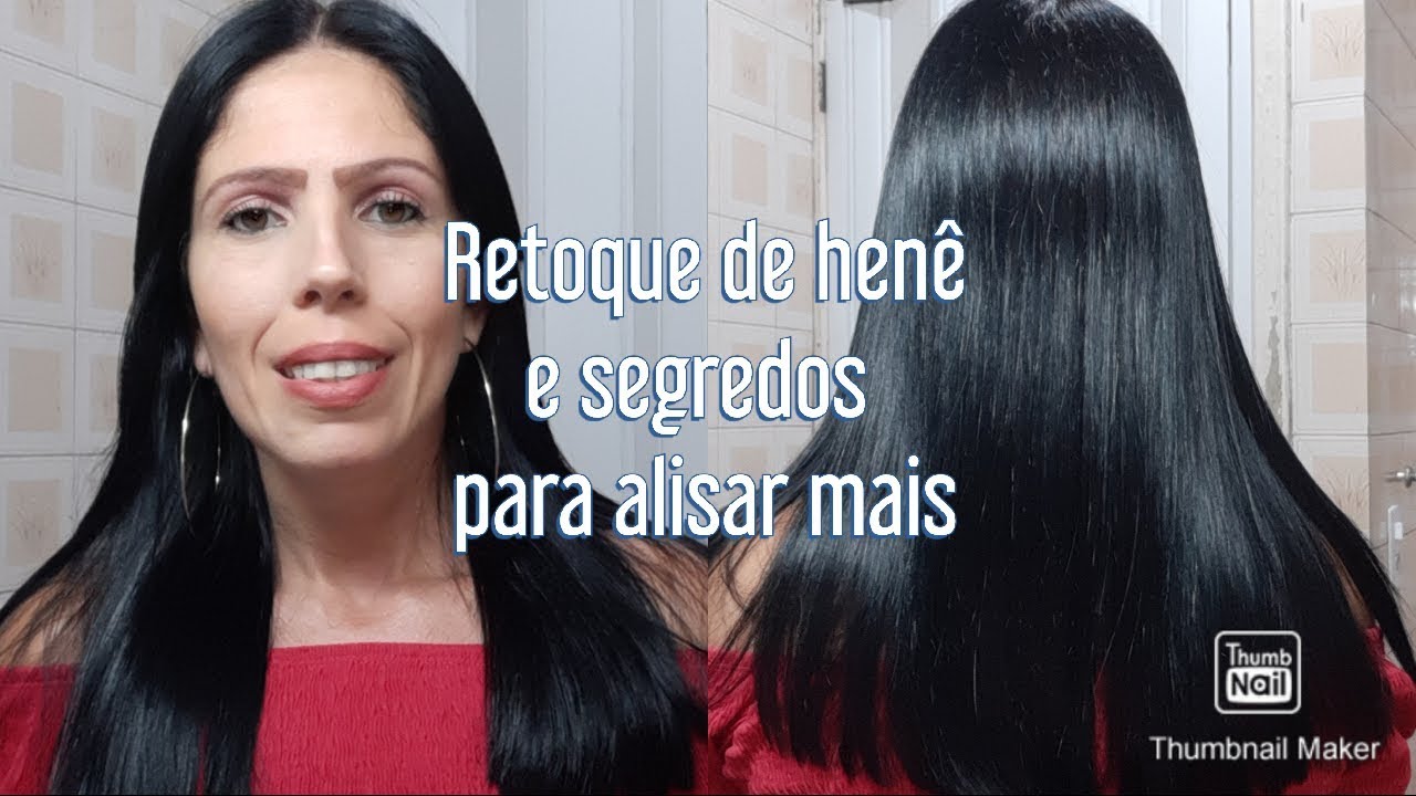 Retoque de Raiz com Henê Pelúcia Morena Desejada + Meus Segredinhos para alisar mais a raiz