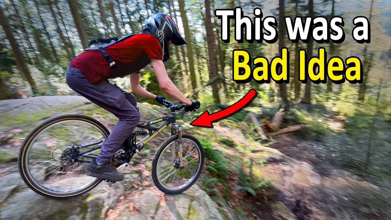 Pushing a 20+ Year Old MTB to its Limits!!