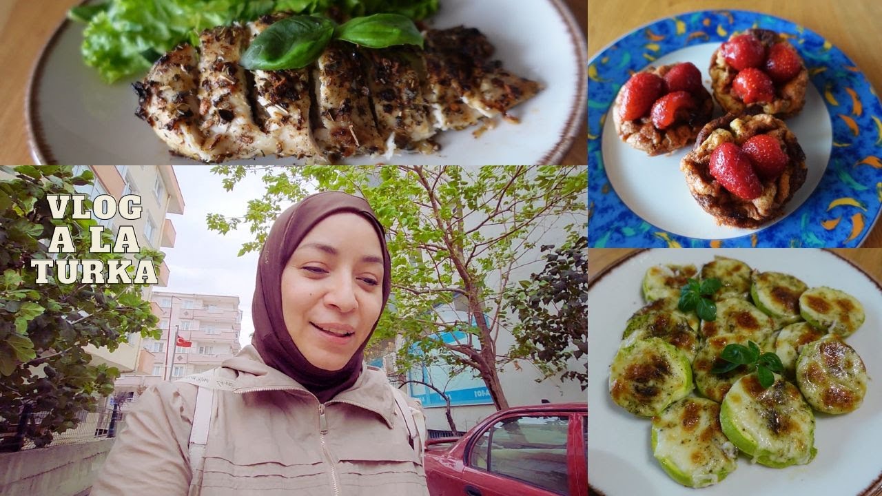 Esto Es Lo Que Estoy Comiendo Ahora 🇹🇷 + Compras Sanas #Vlog | Mexicana En Turquía
