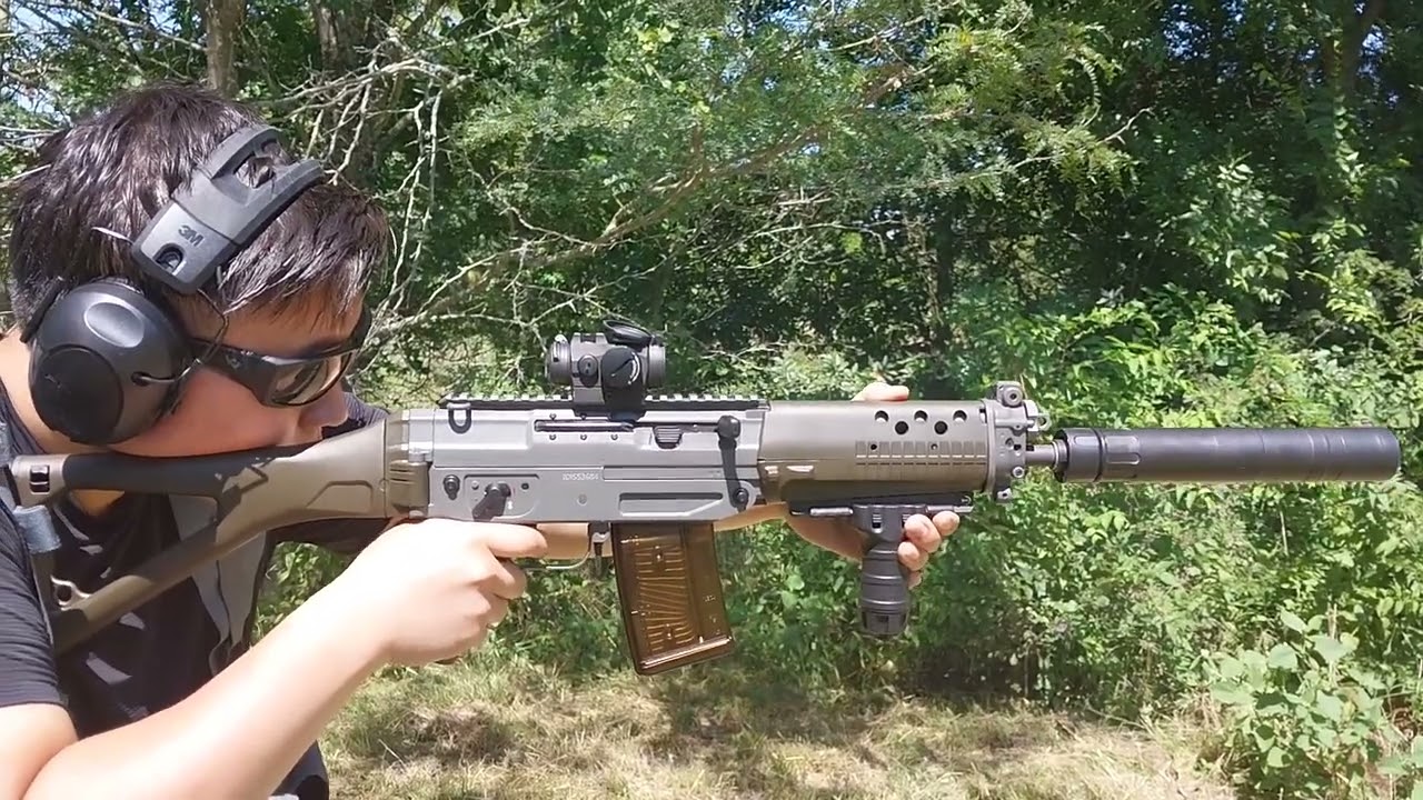 Sig 553 SBR suppressed shooting part II