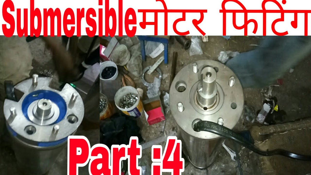 V6 Submersible motor Assembling