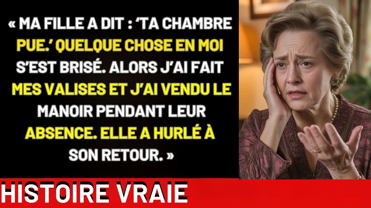 MA FILLE A DIT  « TA CHAMBRE PUE » — ALORS J’AI PRIS SON HÉRITAGE ET JE ME SUIS ACHETÉ LA MAISON DE
