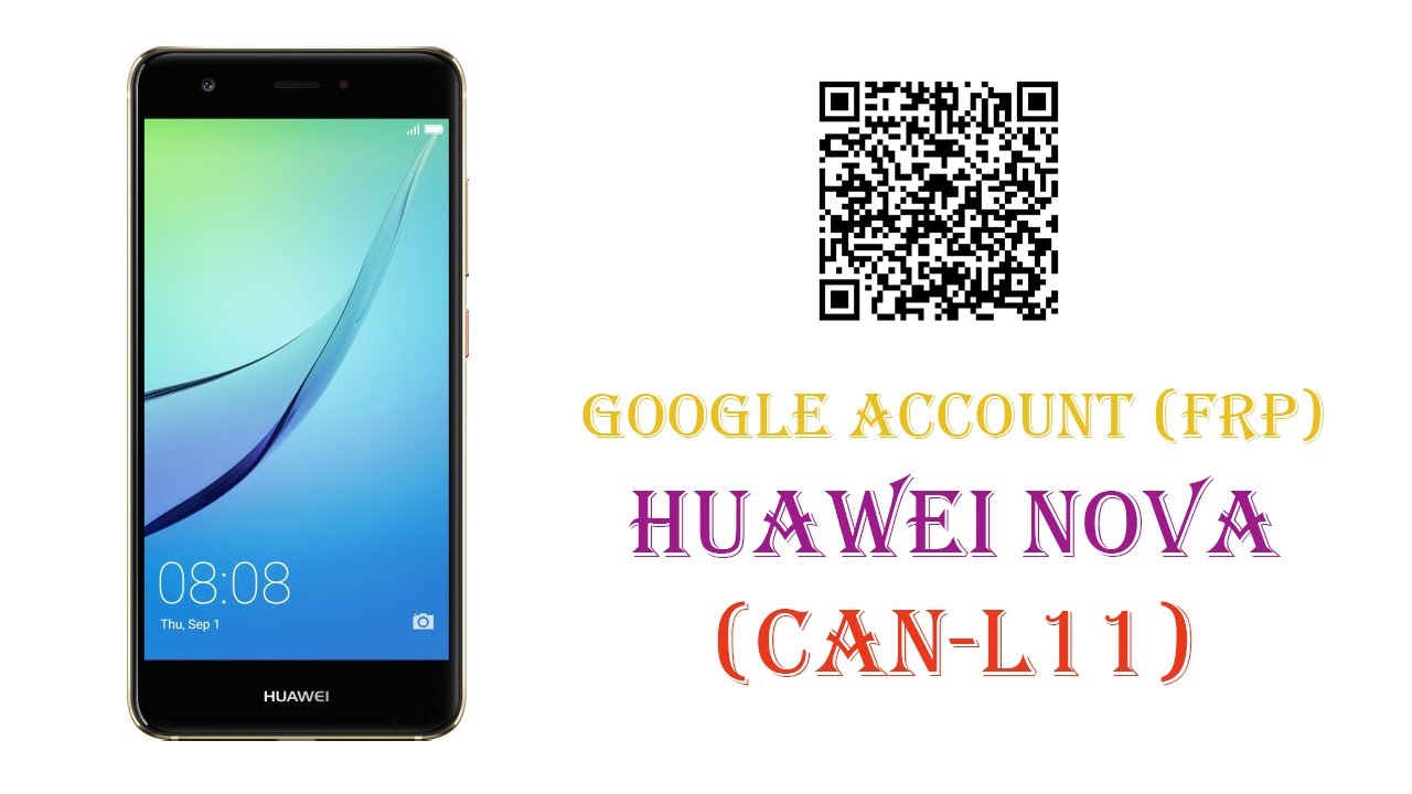 Как удалить Google account (frp) на Huawei Nova (CAN-L11)