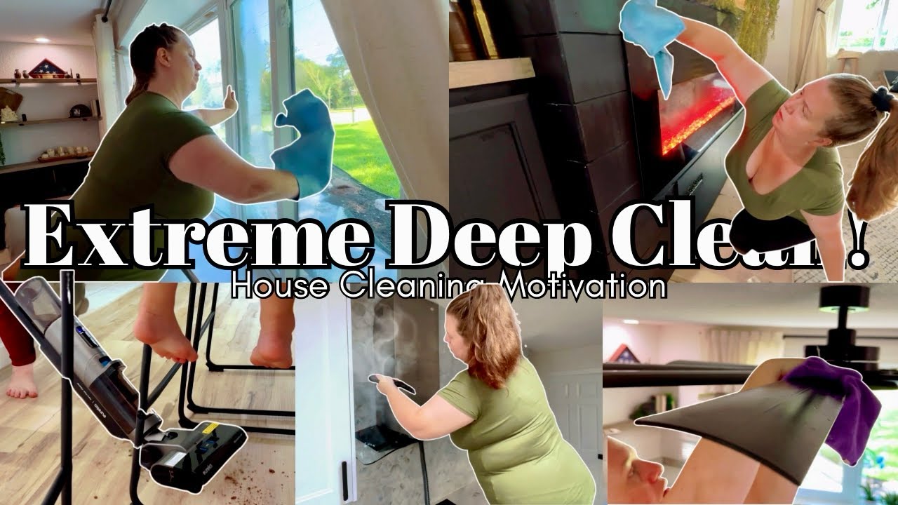 Extreme Deep Cleaning Motivation Video / How to Deep Clean House / Deep Clean with me