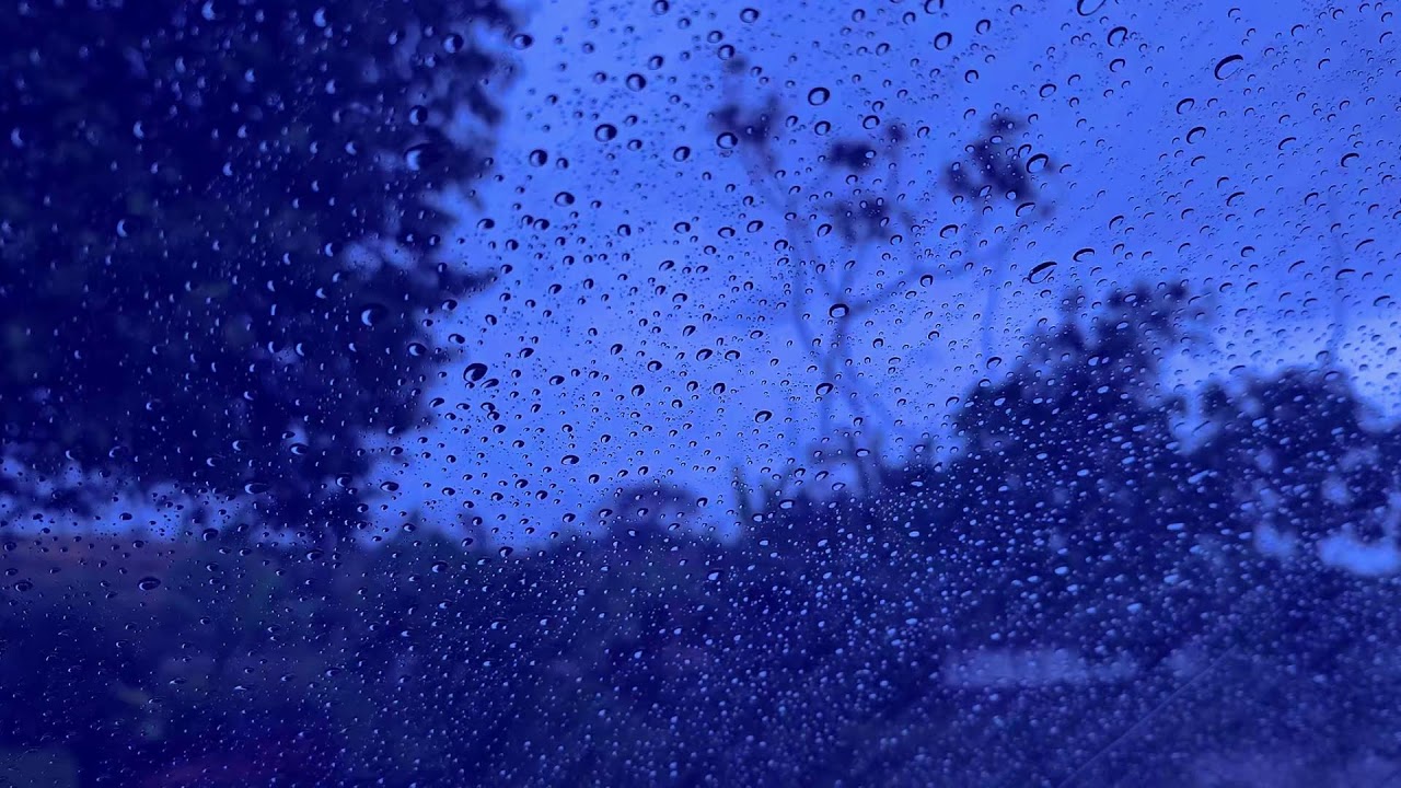 Drift Into a Peaceful Night Rain Sound On WindowㅣHeavy Rain for Sleep, Study & Relaxation,Meditation