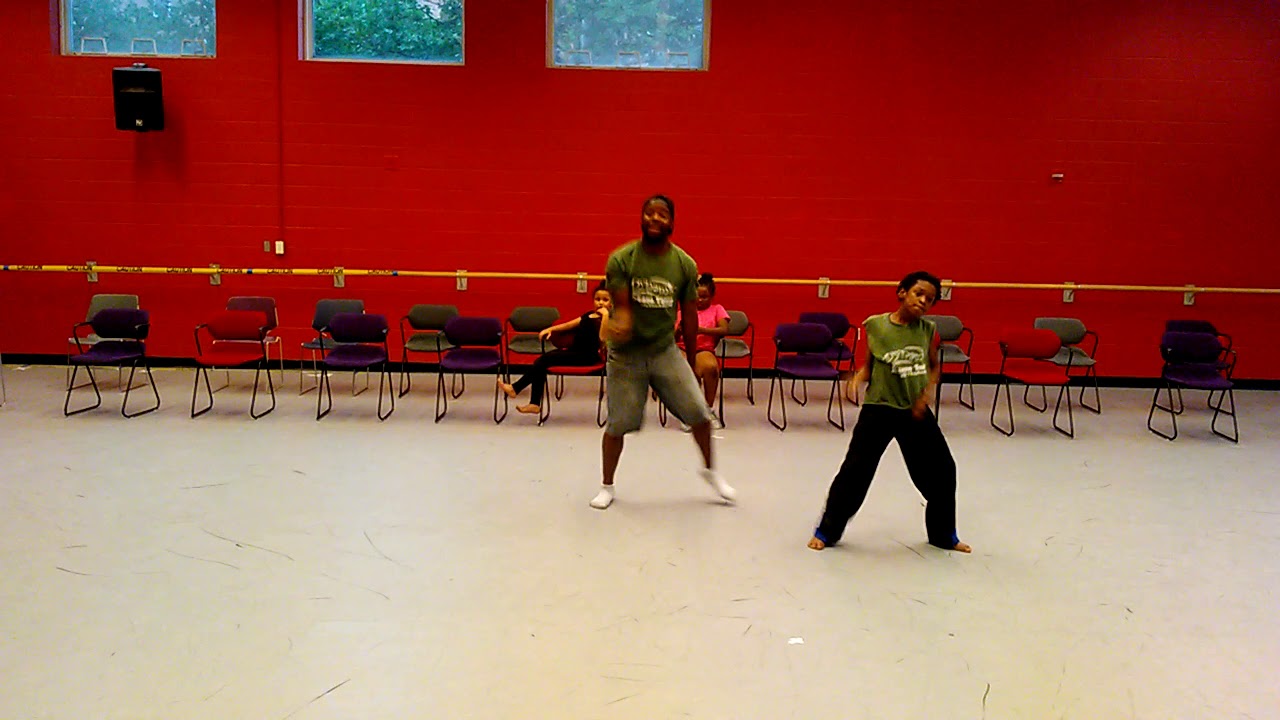 13 Year Old Dancer Dynamic Ray Dancing in DC with Mentor