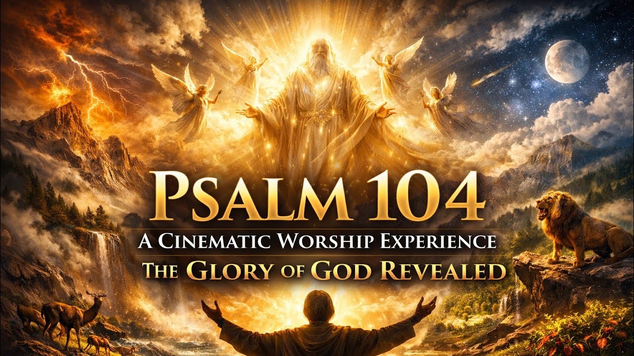 Experience God's Glory Through creation/ Psalms 104, Cinematic Visuals Worship.