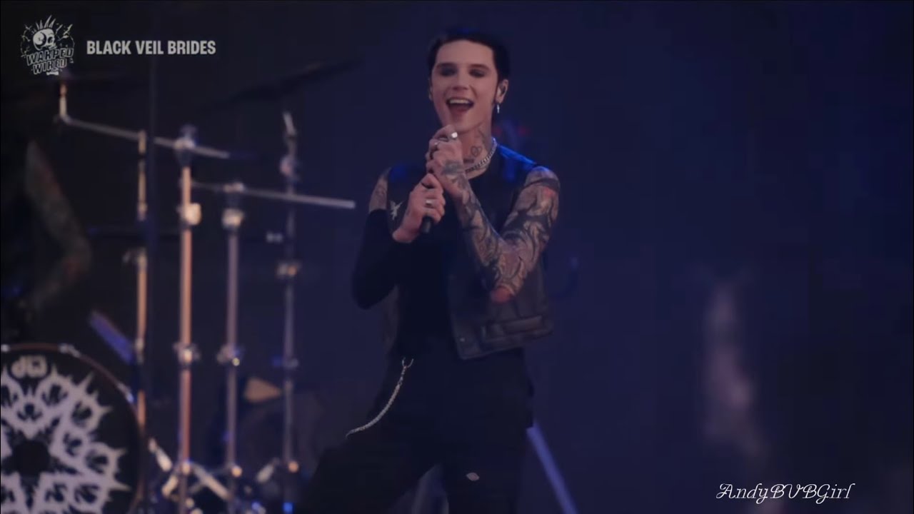 Black Veil Brides - Knives And Pens Live (Warped Tour Orlando Florida 2025)