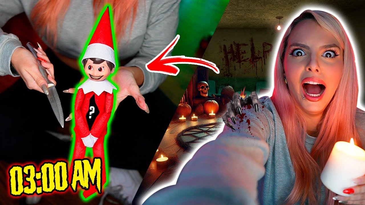 ABRO MU&Ntilde;ECO ELFO ATERRADOR​💀 *RITUAL A LAS 3 AM*​ | Jenny Devil😈
