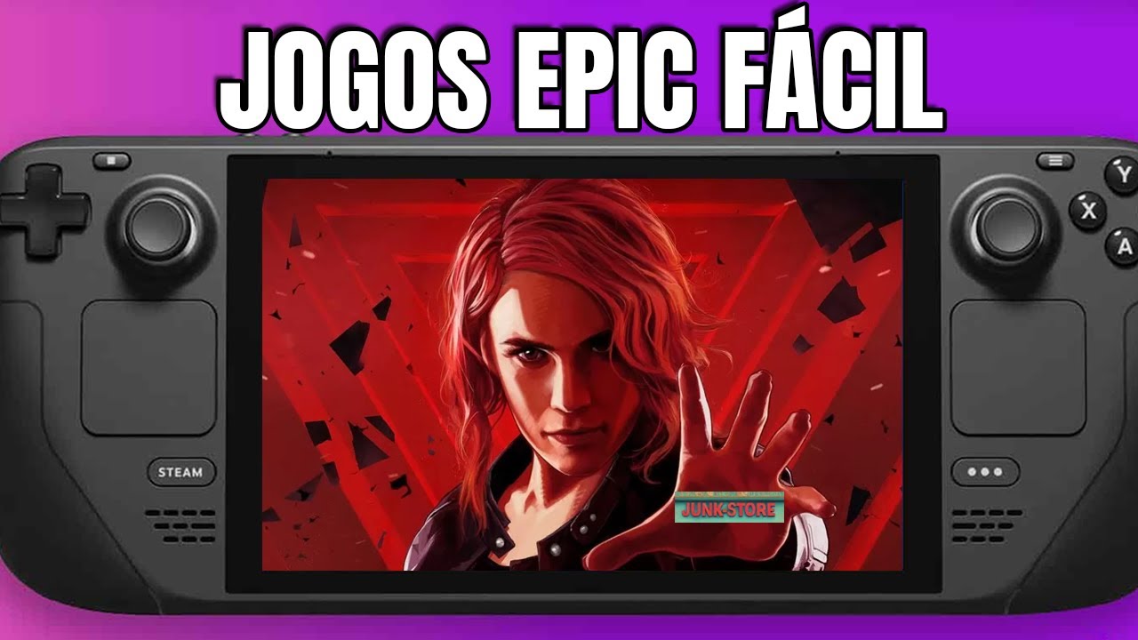 STEAM DECK JUNK STORE FACILITANDO INSTALAÇÃO DE JOGOS EPIC