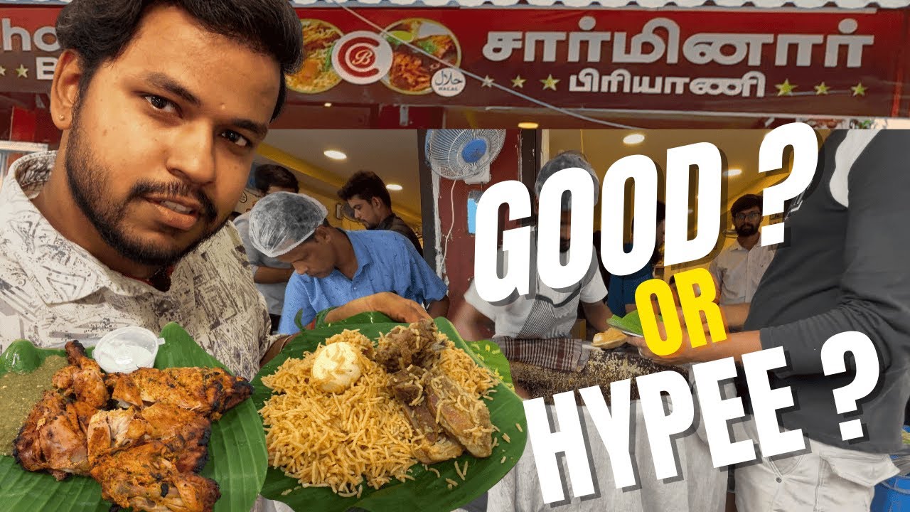 Charminar Biriyani worth the hype?| IPRAGA