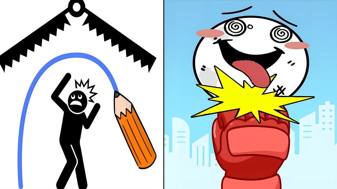 Stickman Rescue 🆚 Fury Punch ✊👊🥵 | Up To Max Level SpeedRun Gameplay Walkthrough 