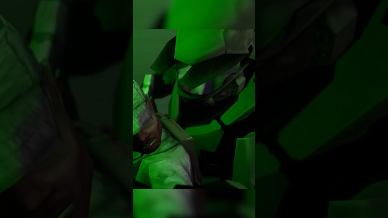Шеф находит Джонсона после 343 Guilty Sparks #halo #animation #unsc